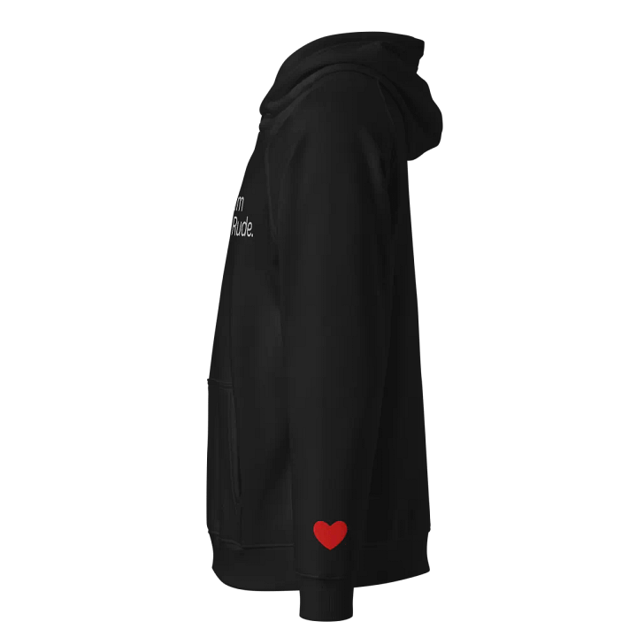 I'm Rude Classic: Eco-Friendly Statement Hoodie product image (2)