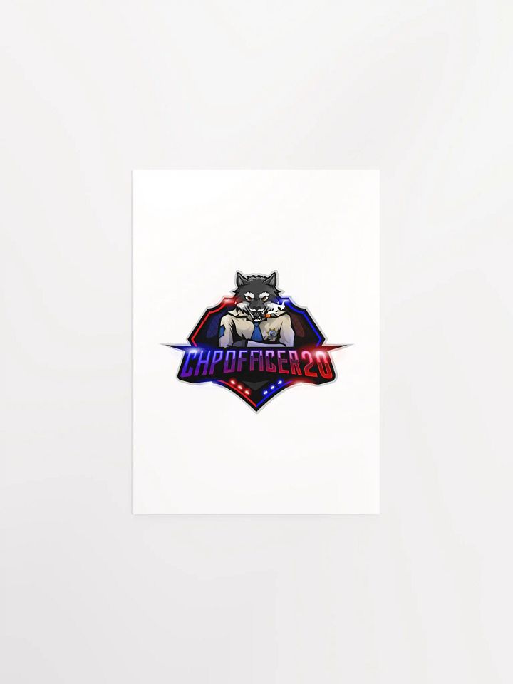 Vivid Black Matte Poster product image (4)