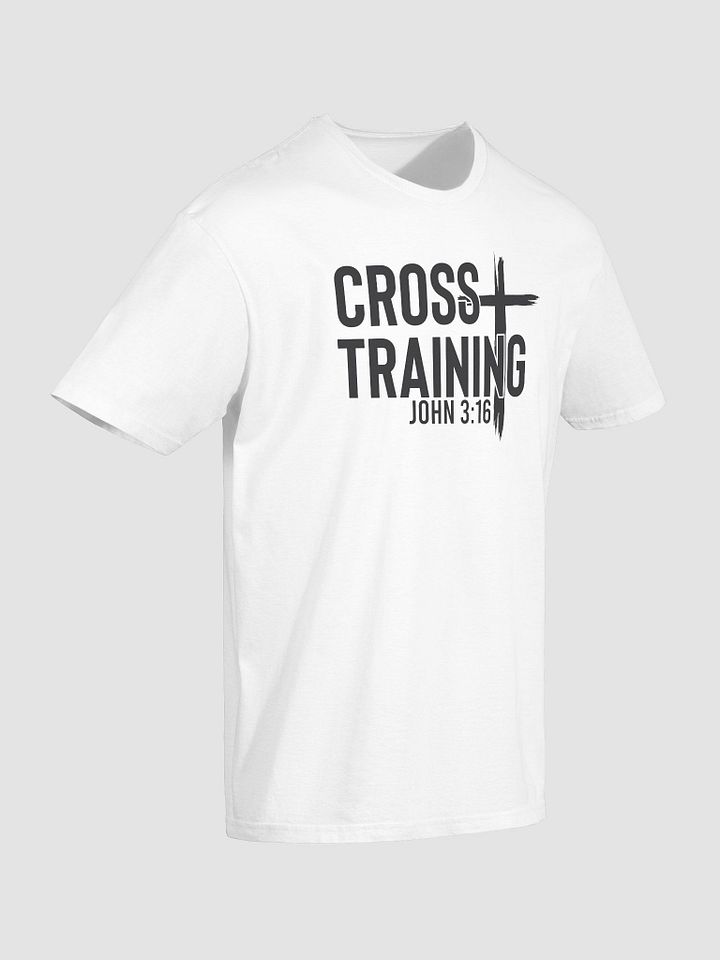 Cross Training 3:16 T-Shirt | Faith-Based Gym Shirt | Christian Workout Tee product image (2)
