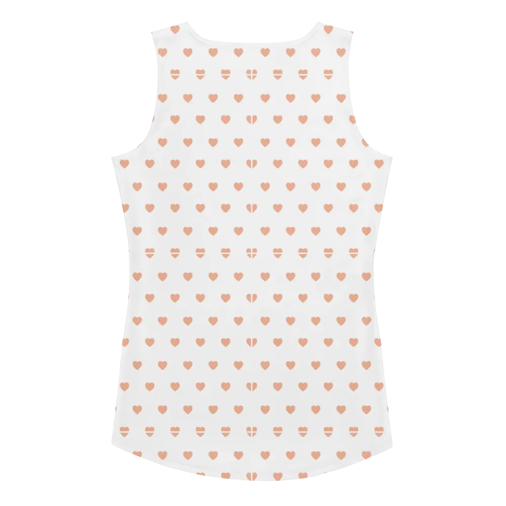 Pastel Heart Seamless Pattern Women's Tank Top - V4 product image (2)