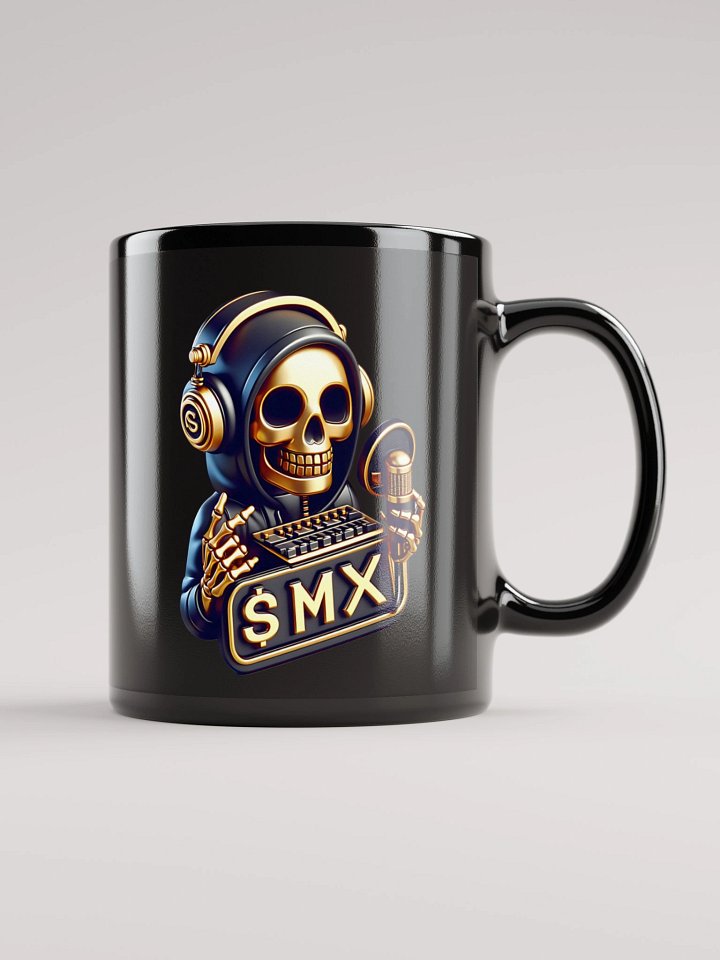 SMX Morbid Gold Trim Black Glossy Mug product image (1)