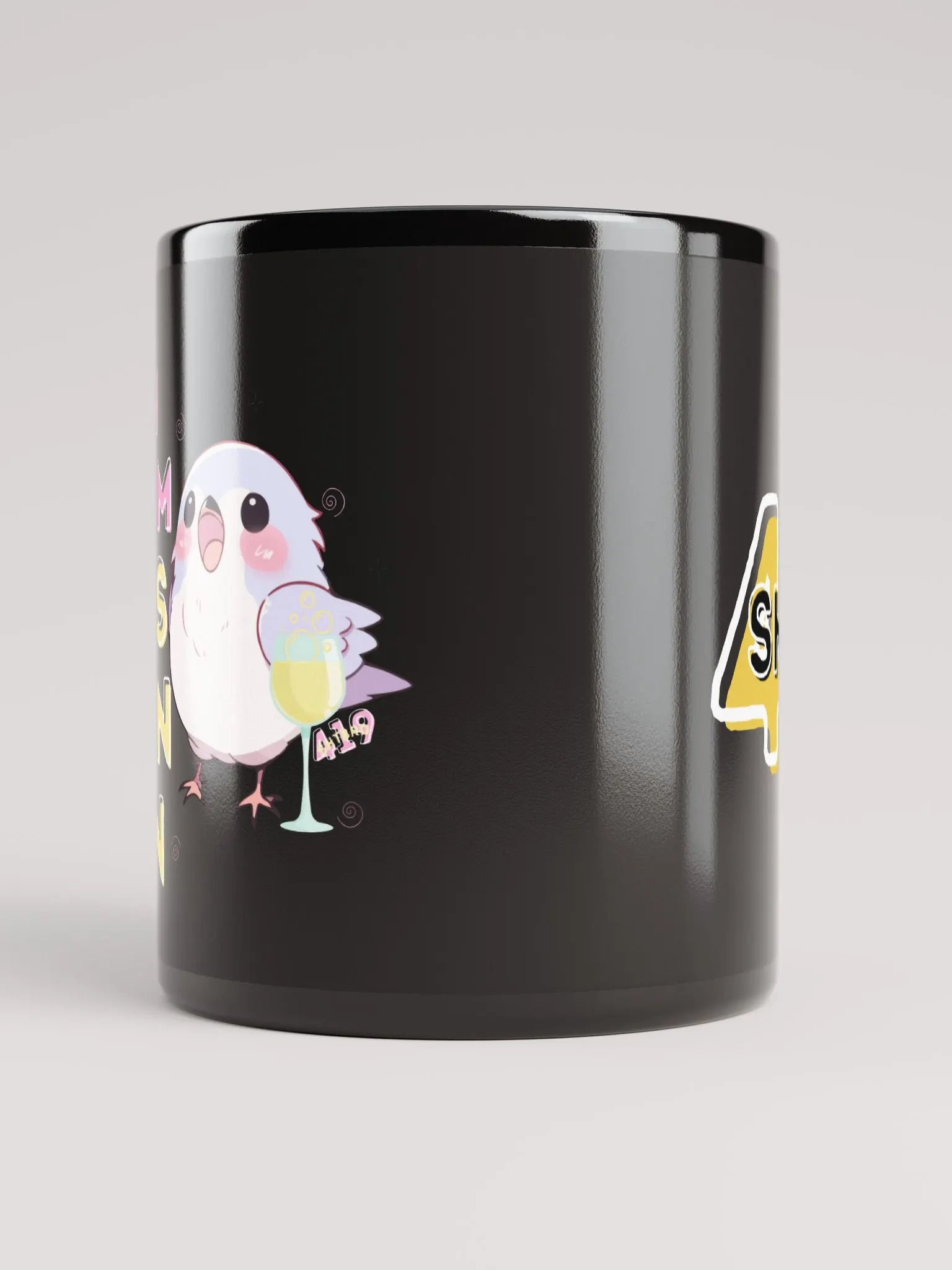 I'm From Wisconsin Black Mug product image (9)
