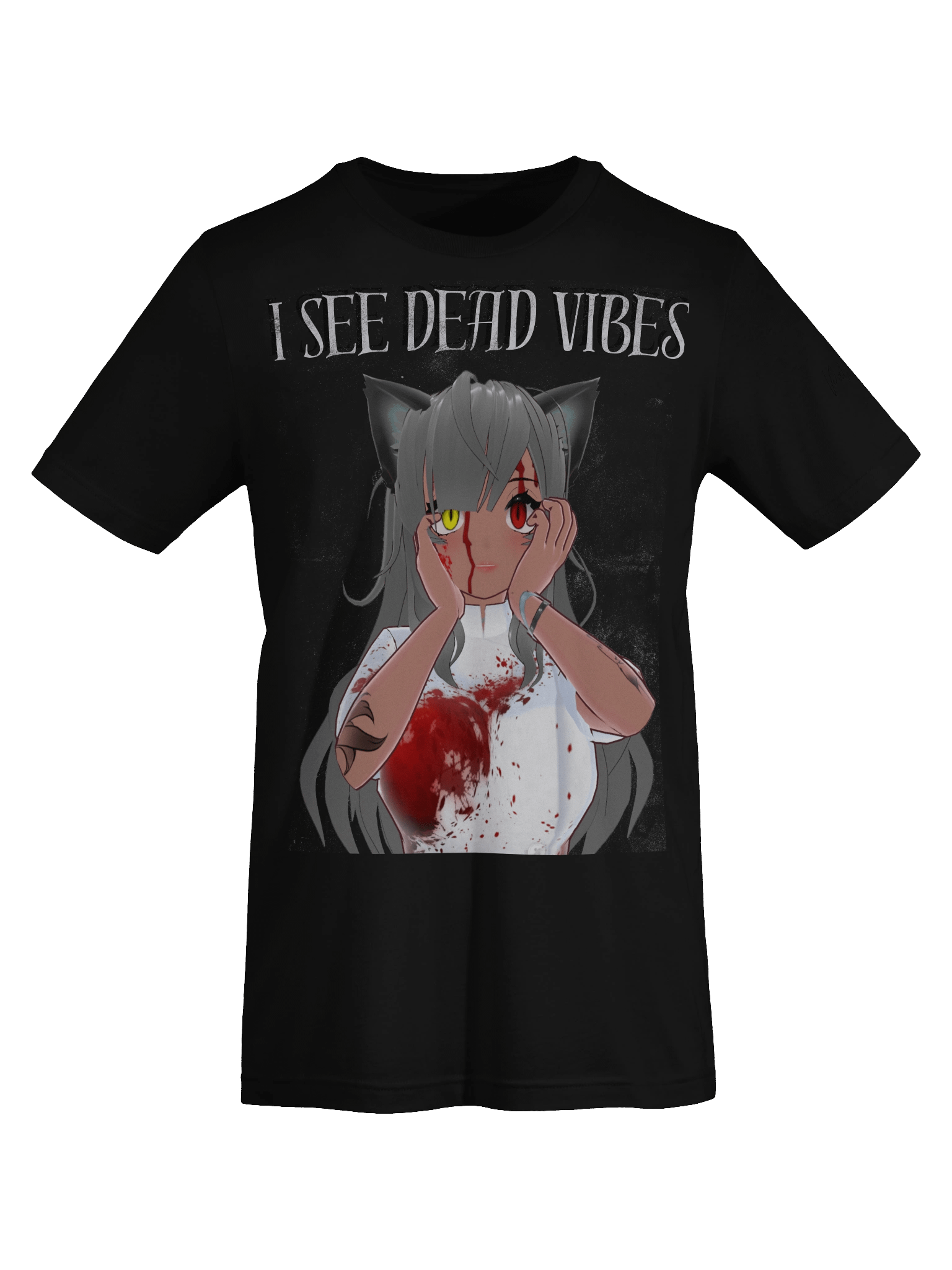 Pixelated Retro "I See Dead Vibes" T-Shirt product image (63)