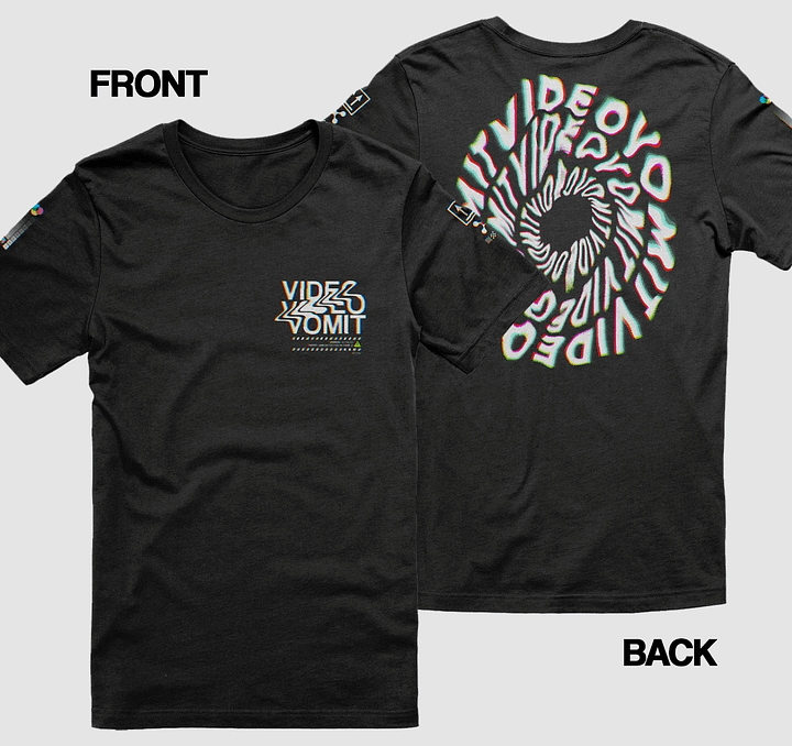 VIDEOVOMIT PAPERJAM SHIRT product image (1)