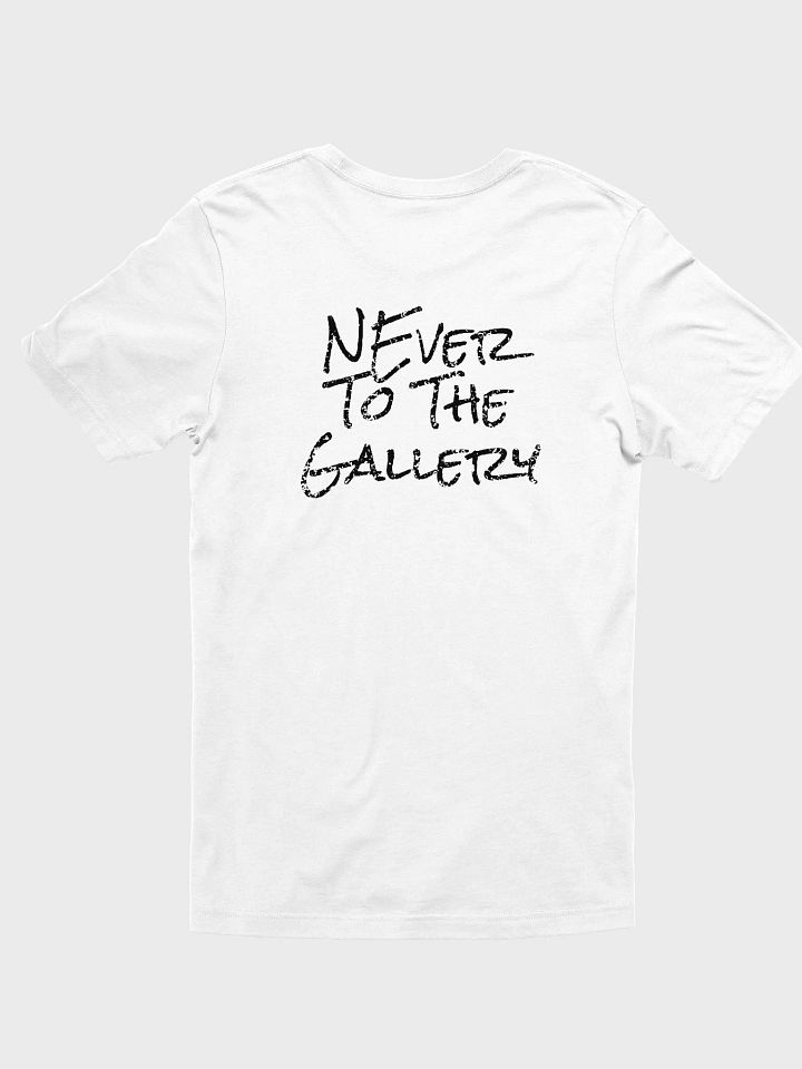 Never To The Gallery - White (Unisex) product image (2)