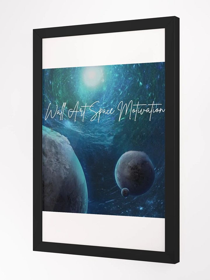 Art Space Framed High-Quality Matte Poster (in) product image (2)
