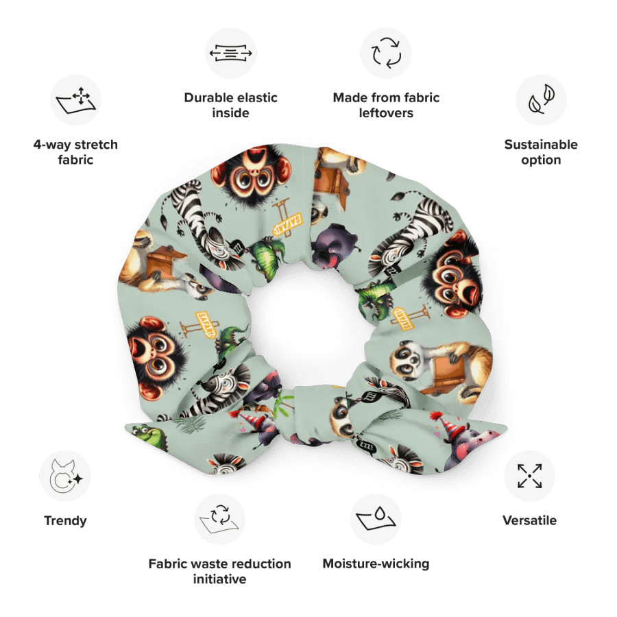Wildlife All-Over Print Scrunchie product image (3)