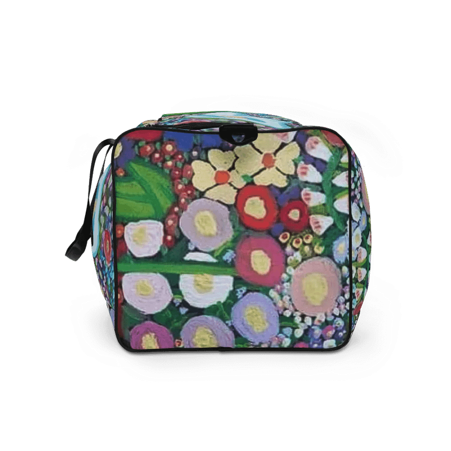 Whimsical flower Duffle Bag product image (11)