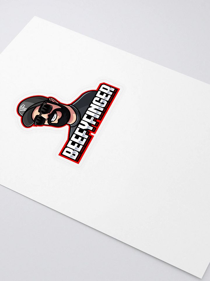 Beefy Finger Signed Stickers product image (2)