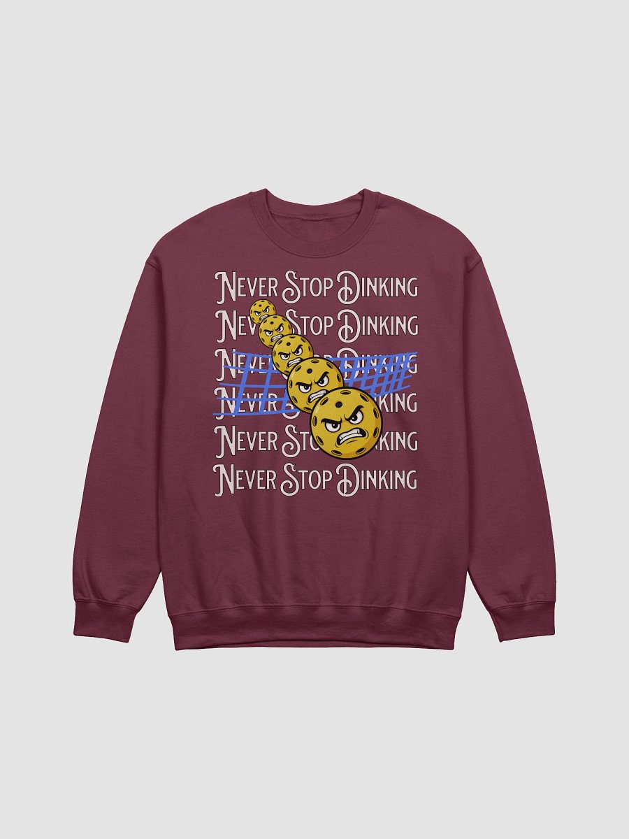 Never Stop Dinking Pickleball Chaos Crewneck product image (5)