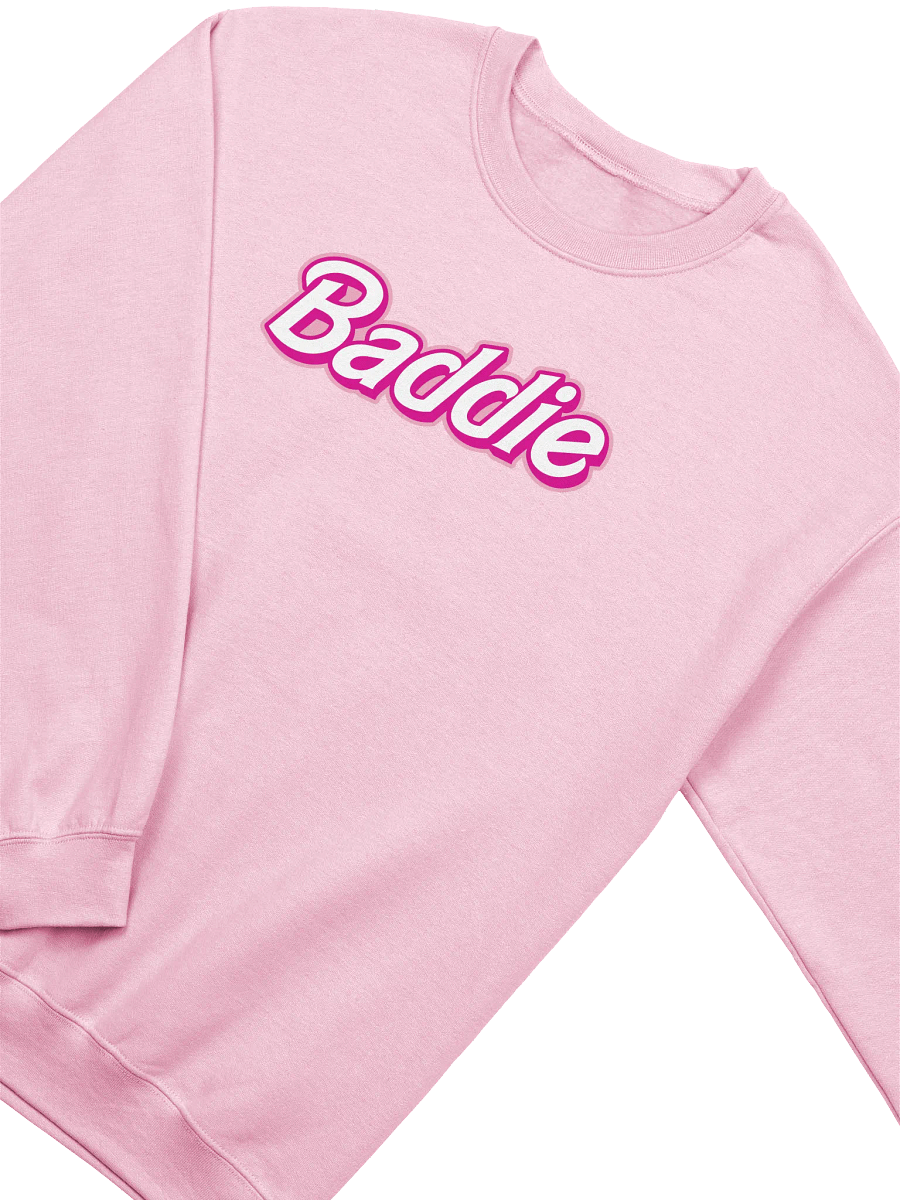 [Baddie] Barbie-Inspired Classic Crewneck product image (1)