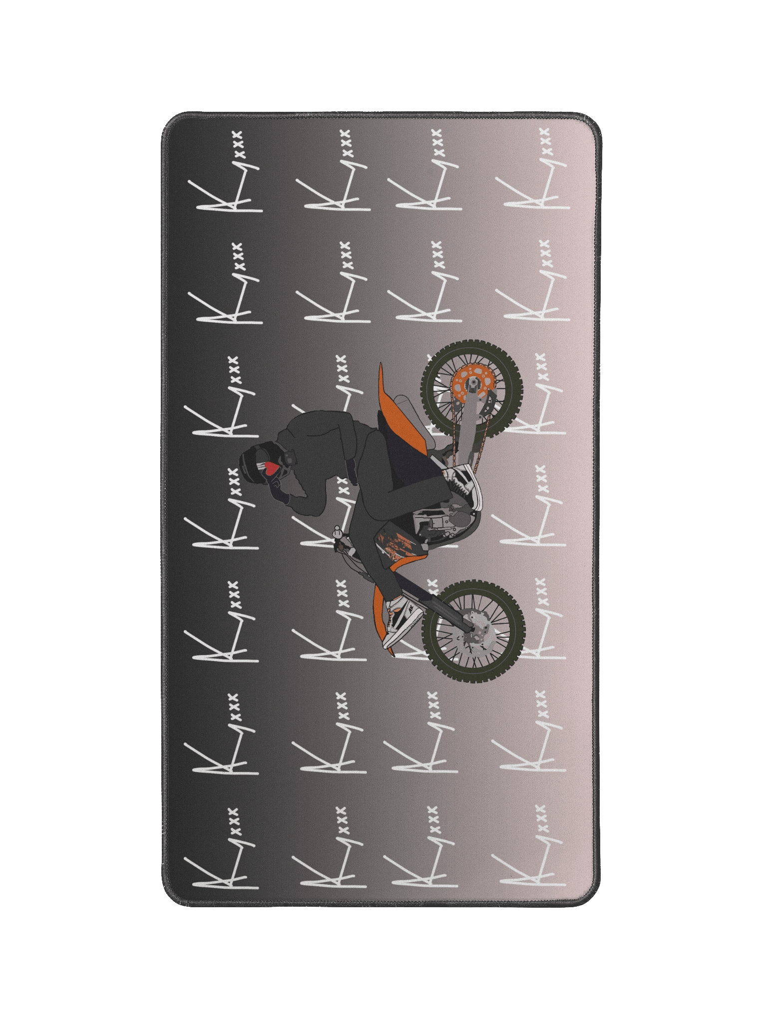 Signature backdrop w/ Heart-hand | 22 x 12 in Mousepad product image (1)