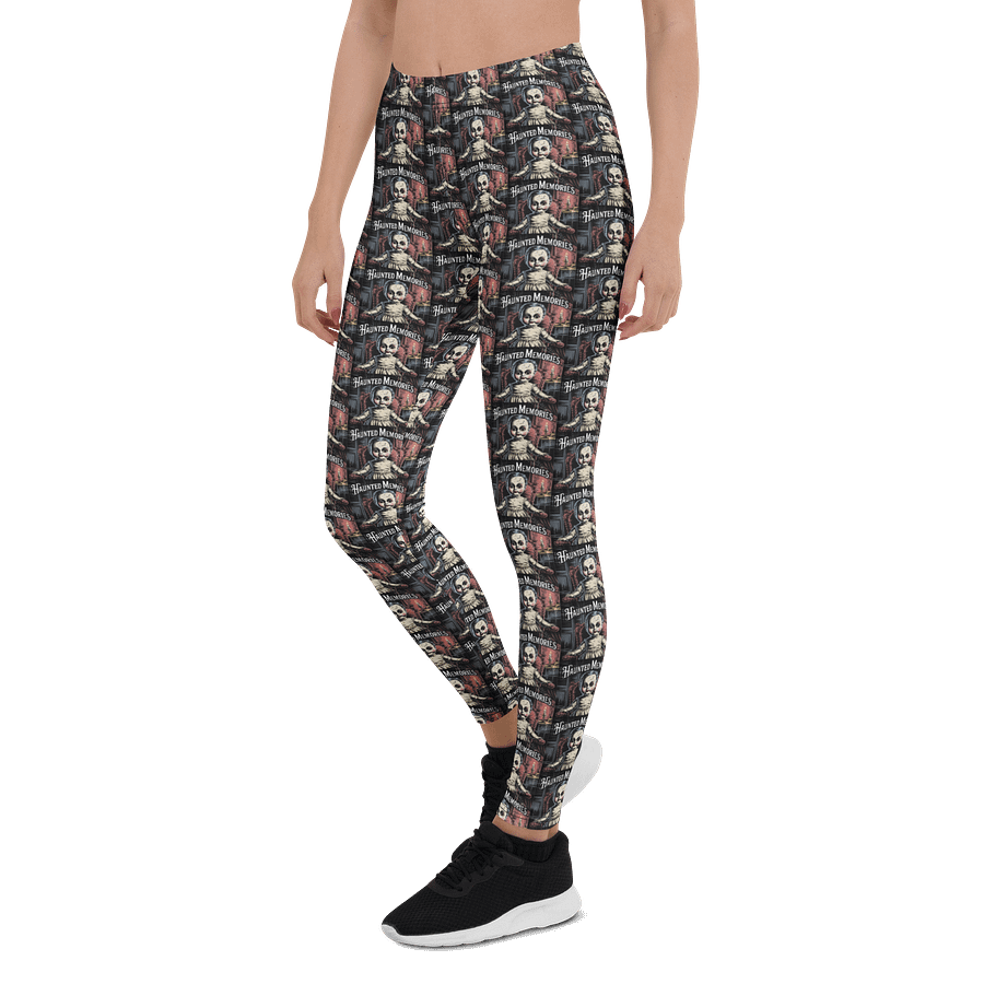 Midnight Veil Designs Haunted Monsters Gothic Fantasy Women's All-Over Print Leggings (XS-XL) product image (4)