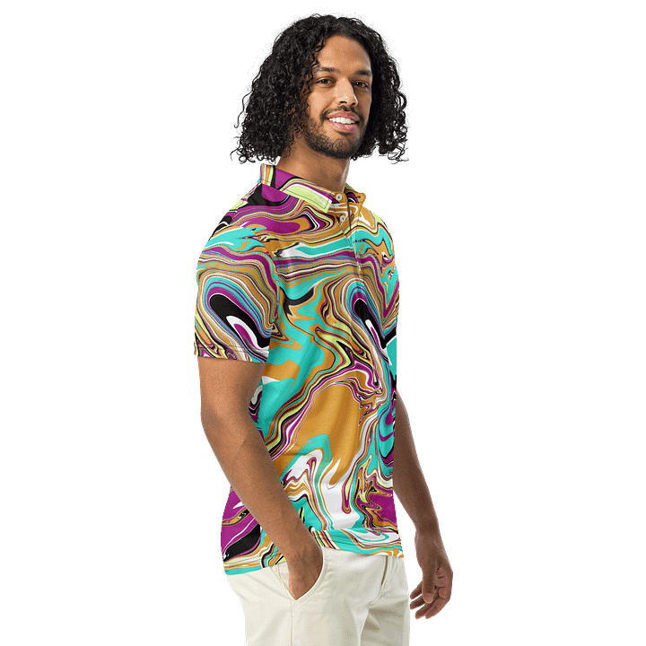 Sophisticated Slim Fit Polo: Men's Contemporary Style product image (1)