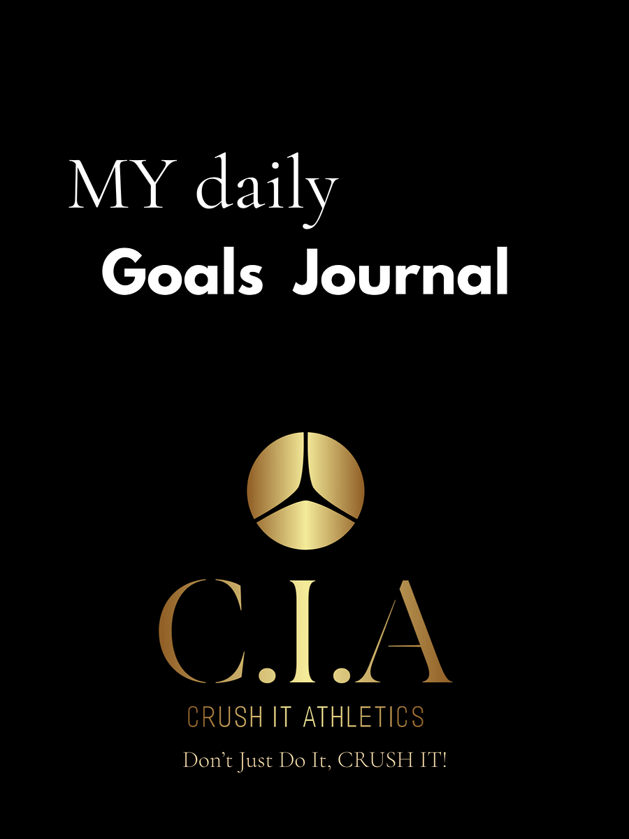 C.I.A Goal Journal product image (1)
