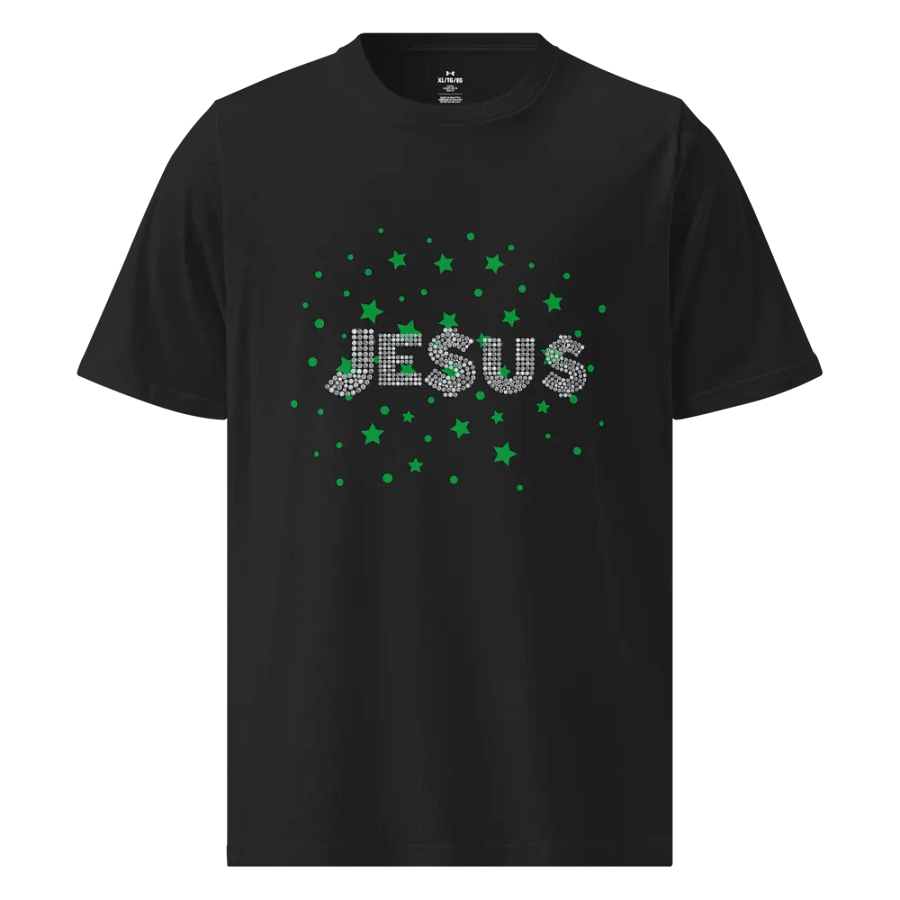 Divine Rhinestone Jesus T-Shirt product image (1)