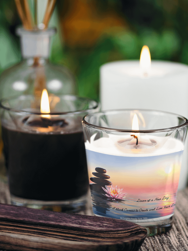 Dawn of a New Day, A Blank Canvas to Create and Live Your Dreams Soy Wax Candle | A Fresh Start for Your Soul | A Daily Dose of Positivity | Embrace New Beginnings | Find Peace in Every New Dawn product image (1)
