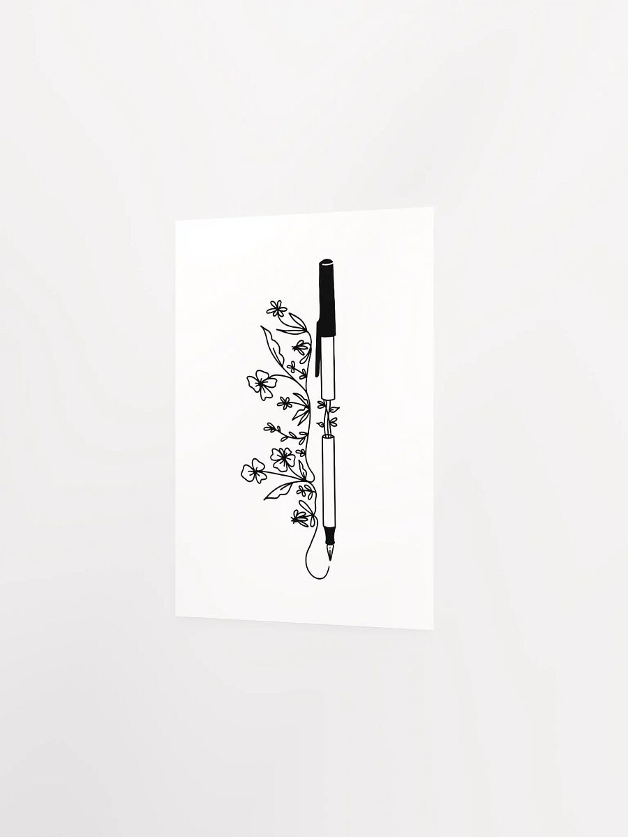 Free Writing Art Print product image (2)