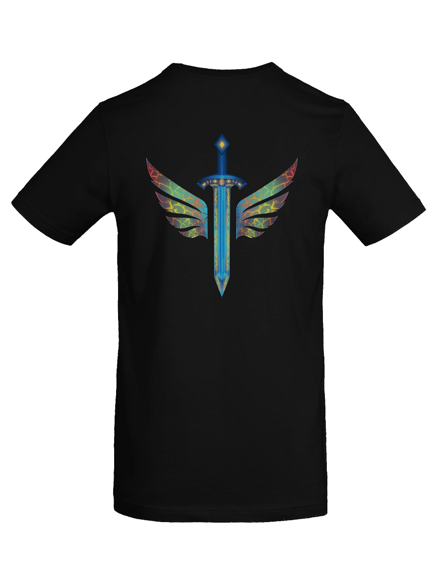 Winged Sword Monochrome T-Shirt product image (8)