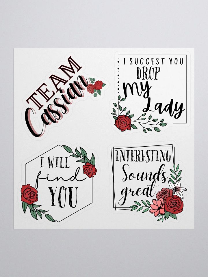 Team Cassian Sticker Bundle product image (1)