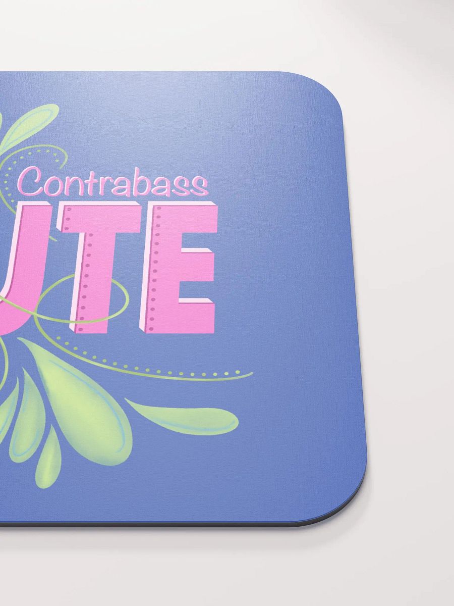 Flute Flourish Mouse Pad - Contrabass product image (5)