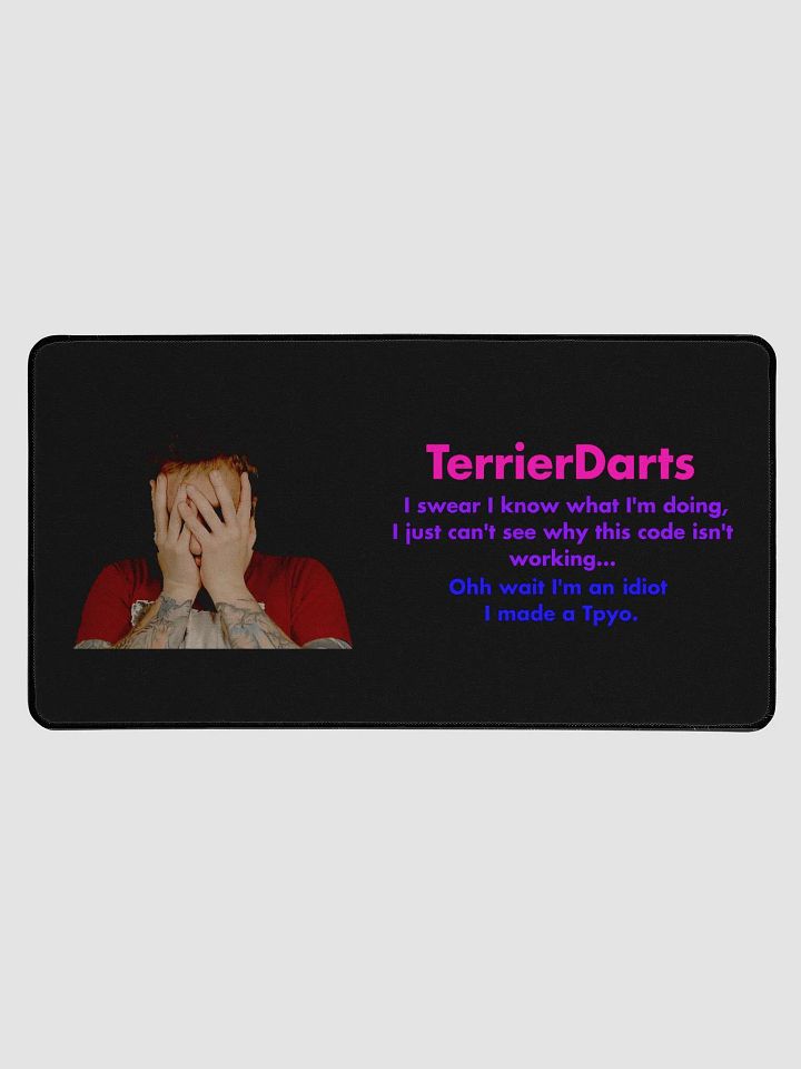 I made a Tpyo- Desk Mat product image (1)