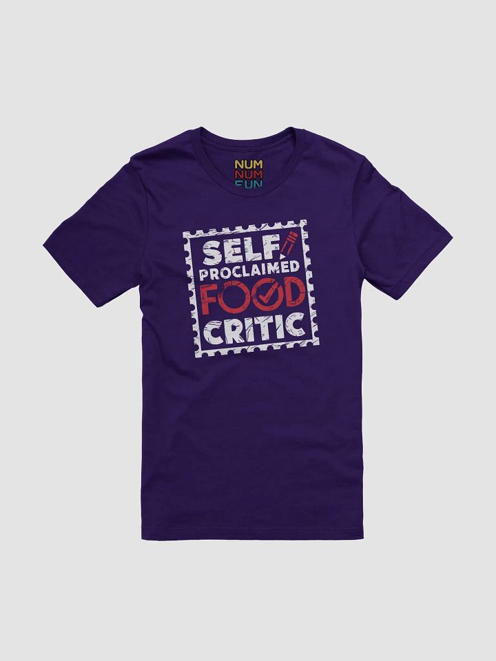 Self proclaimed food critic (stamp) product image (1)