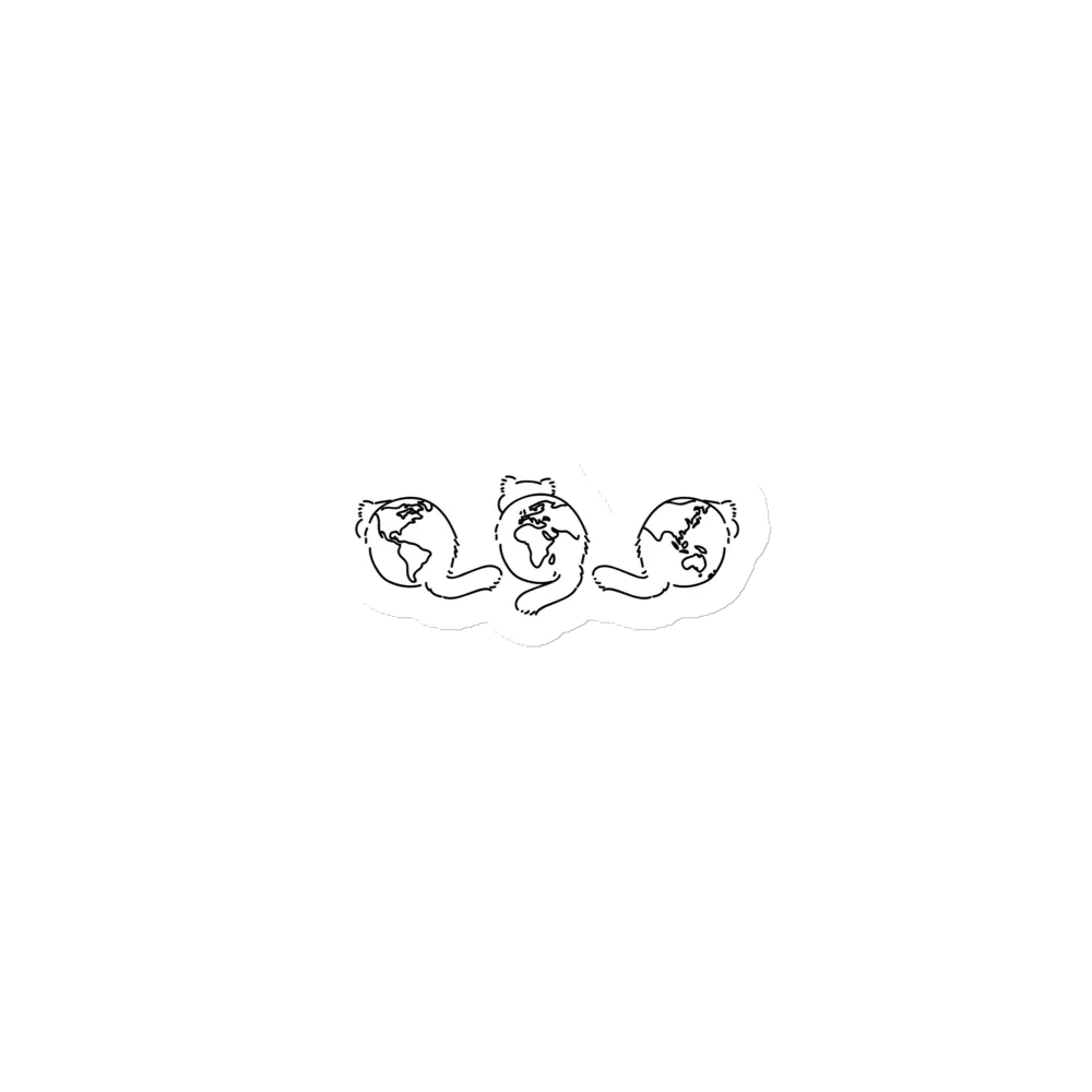Planet Manul Trio - Magnet product image (1)