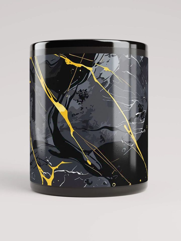 Energized Chaos Black Glossy Mug product image (2)