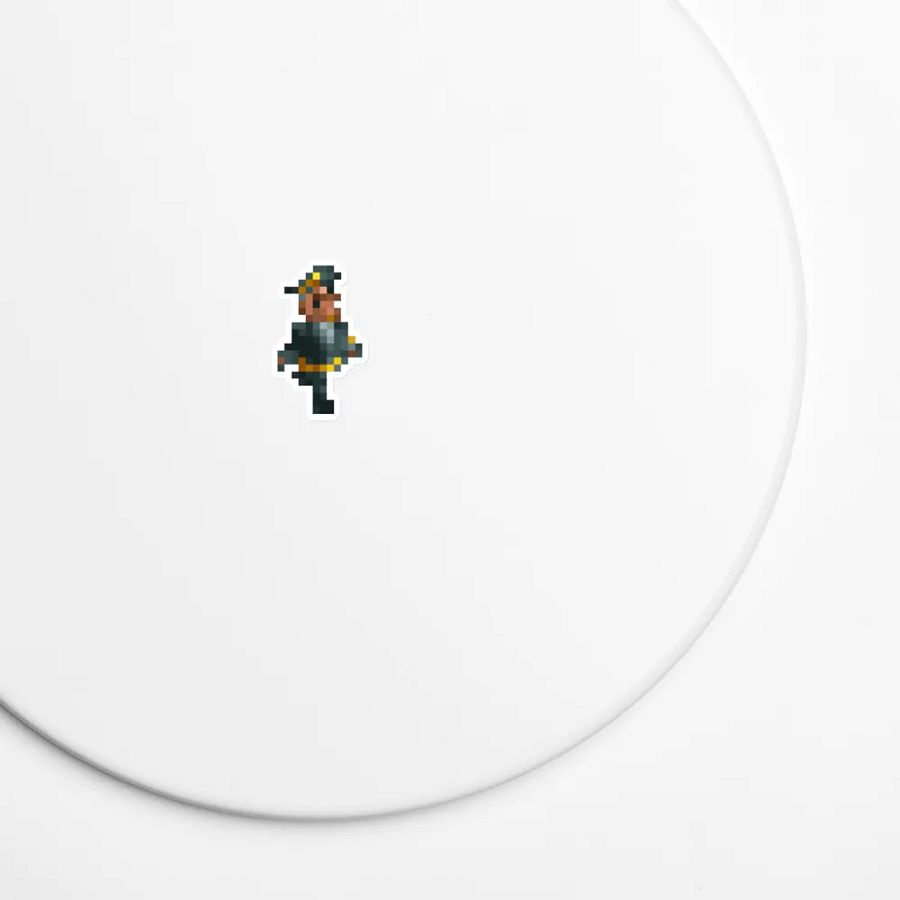 Security Guard Magnet product image (5)