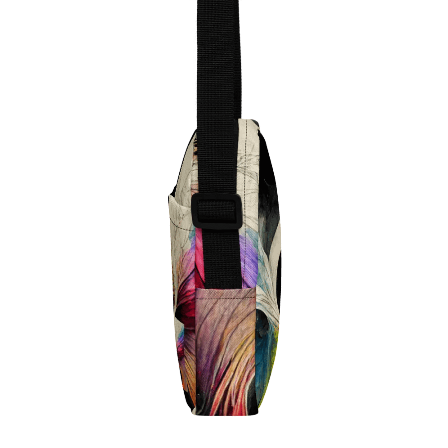 Cosmic Swirl All-Over Print Crossbody Bag product image (2)