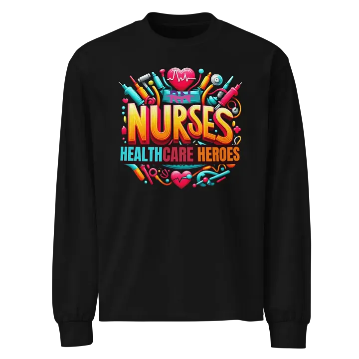 Nurse Appreciation Graphic Long Sleeve Shirt product image (1)