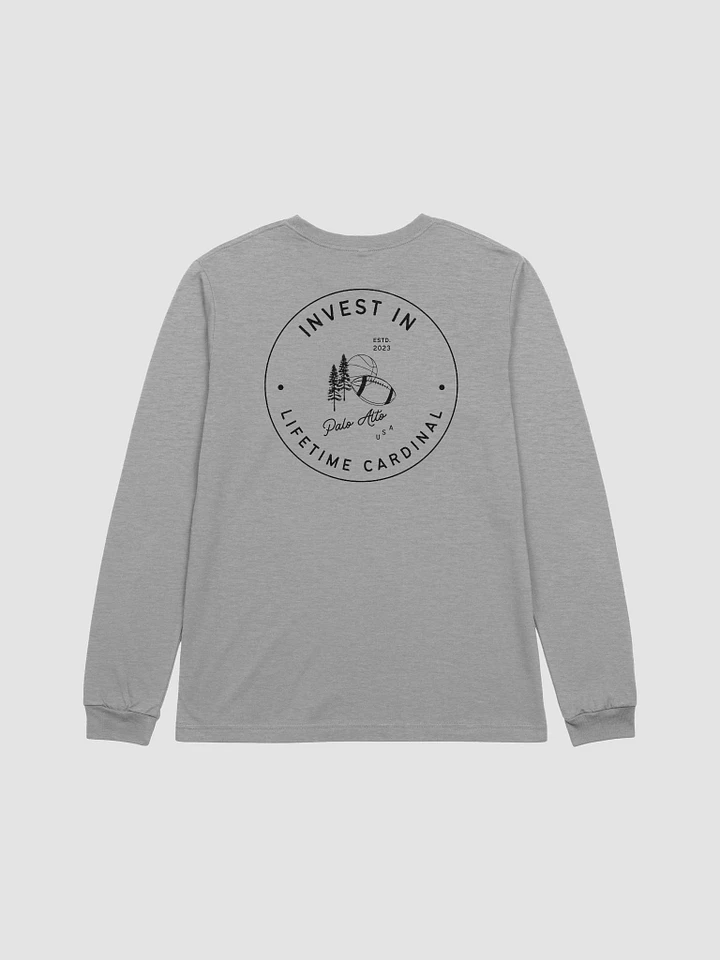 Invest In Lifetime Cardinal Long Sleeve - Modern Logo product image (1)