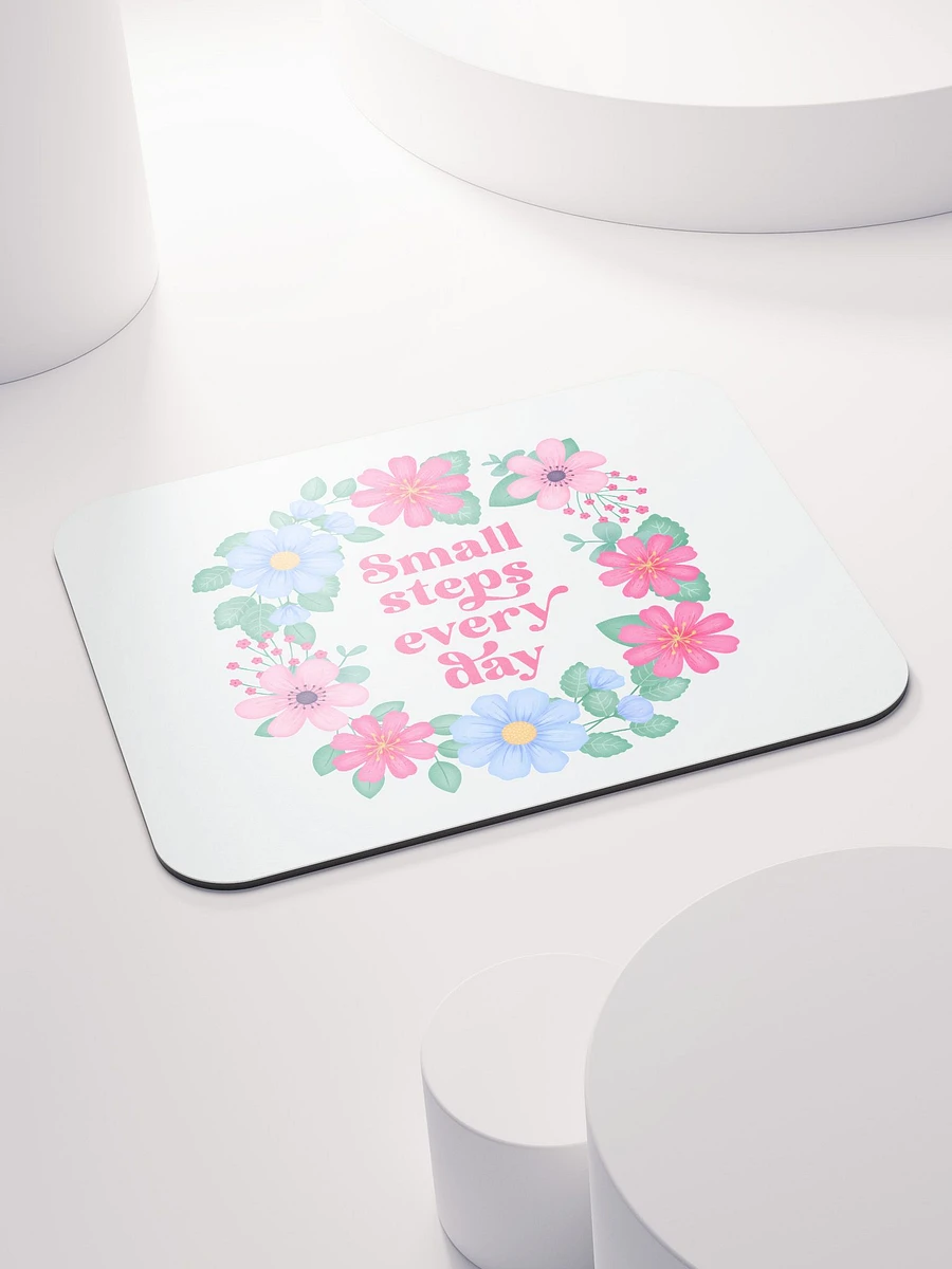 Small steps every day - Mouse Pad White product image (4)