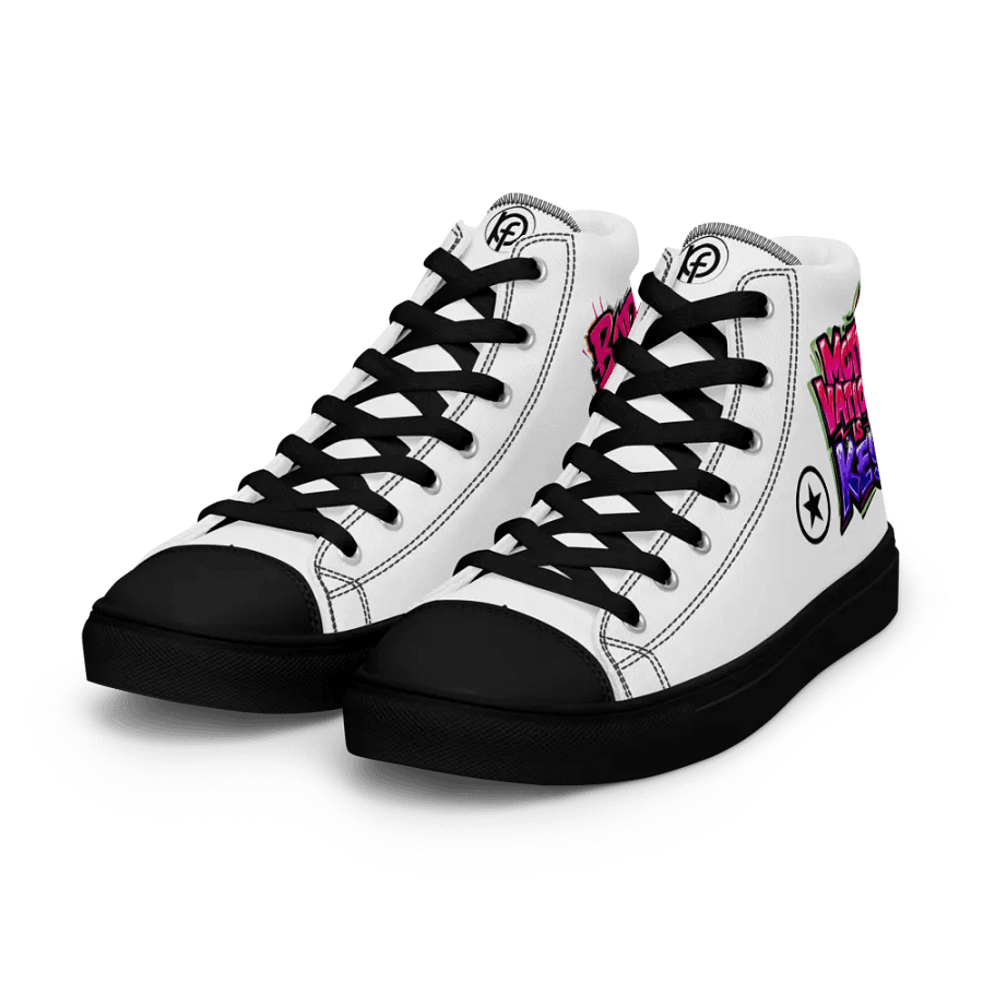 Motivation is Key Women's High Top Canvas Shoes product image (11)