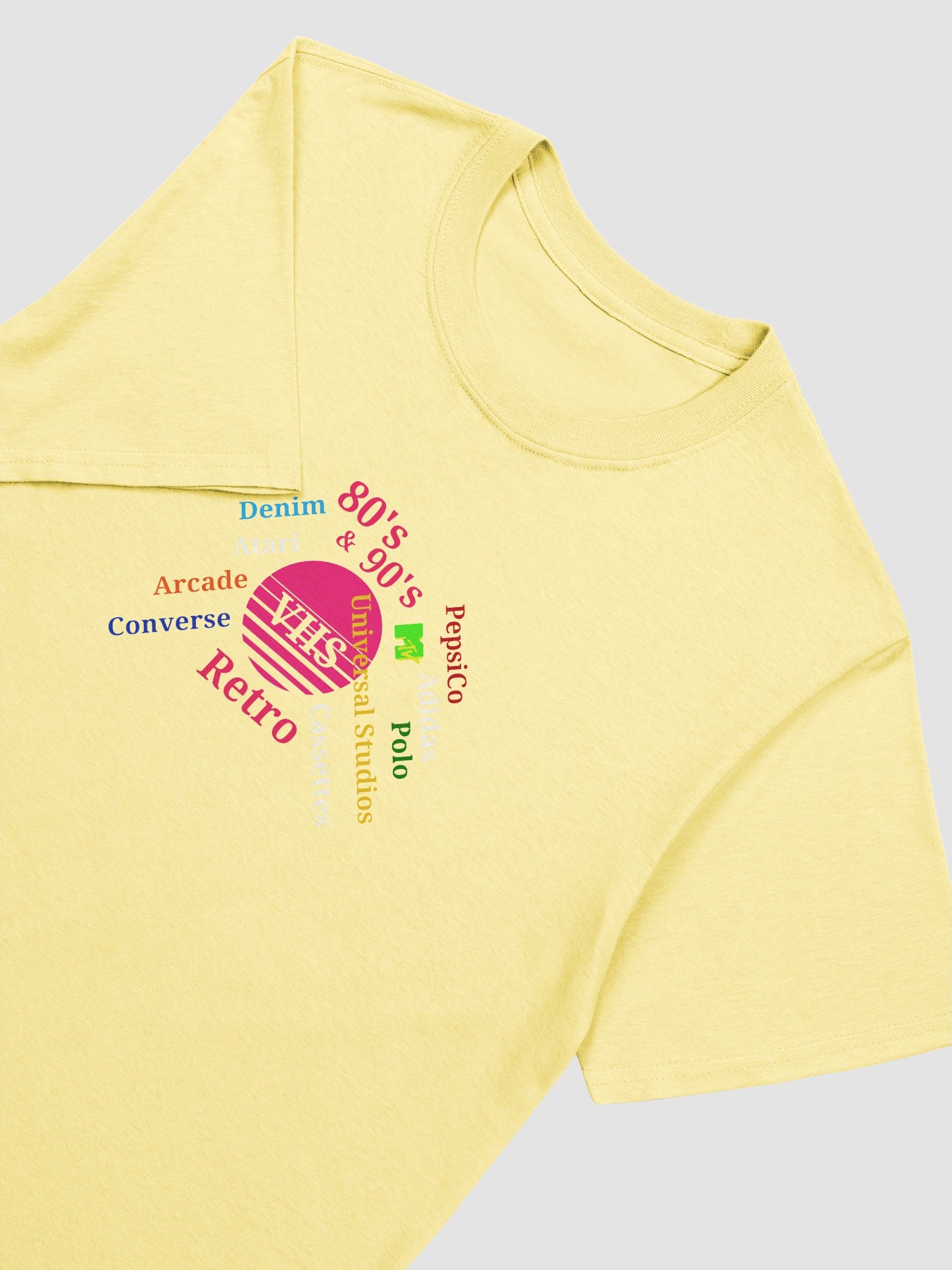 Retro VHS Word Cloud T-Shirt product image (3)
