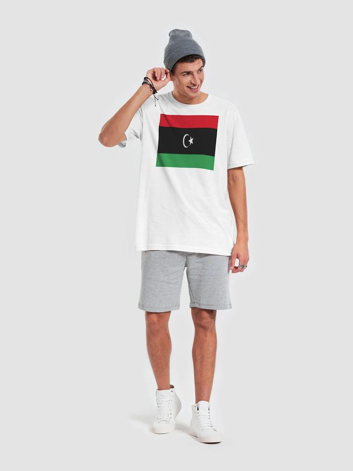 Graphic Grove Supersoft Unisex Libyan Flag T-Shirt - Exclusive product image (1)