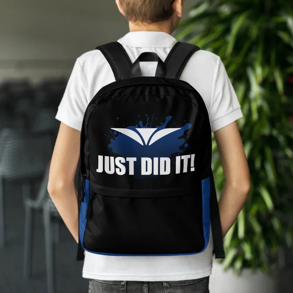 Just Did It! Blue Burst Backpack product image (8)