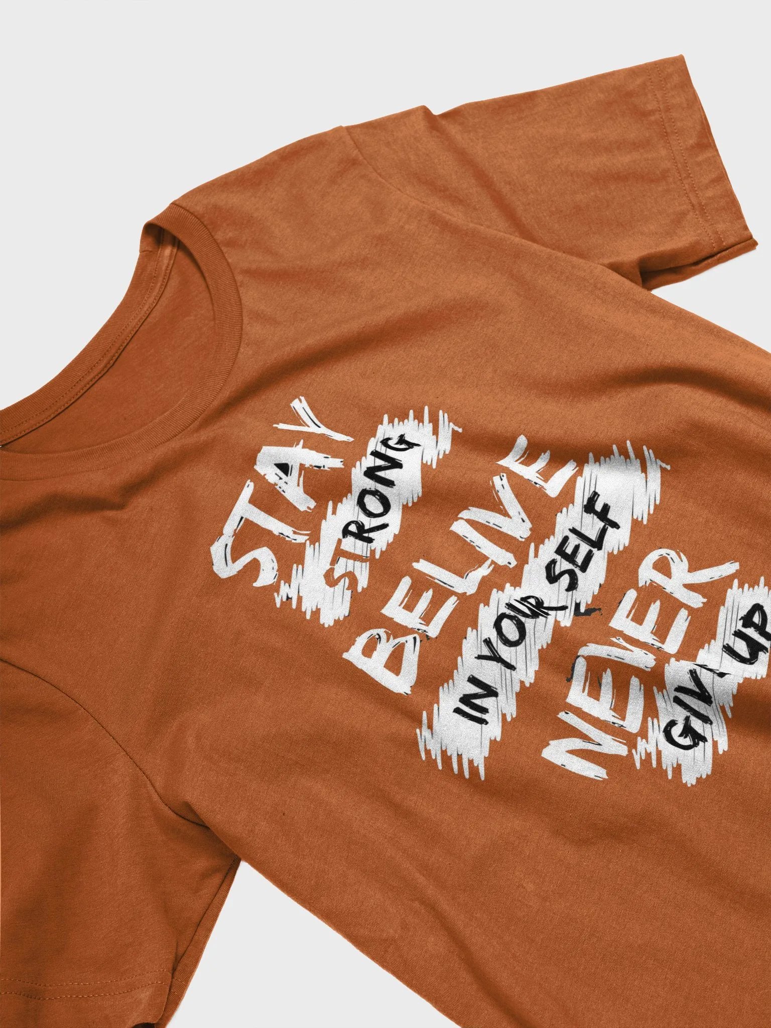 Stay Strong Sketchy Motivational T-Shirt product image (17)