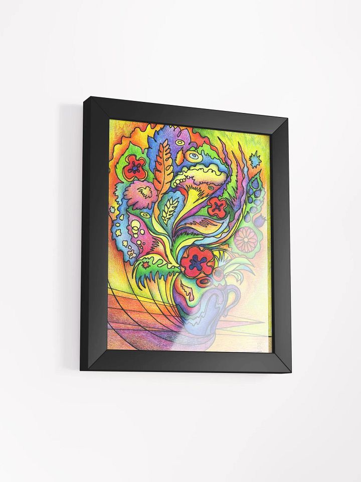 Vibrant Vase Dreamscape Poster - Bright Bouquet product image (6)