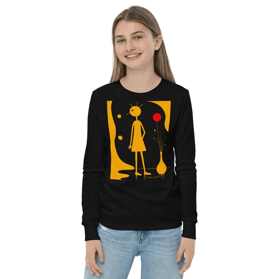 Bella+Canvas Youth Long Sleeve T-Shirt product image (3)