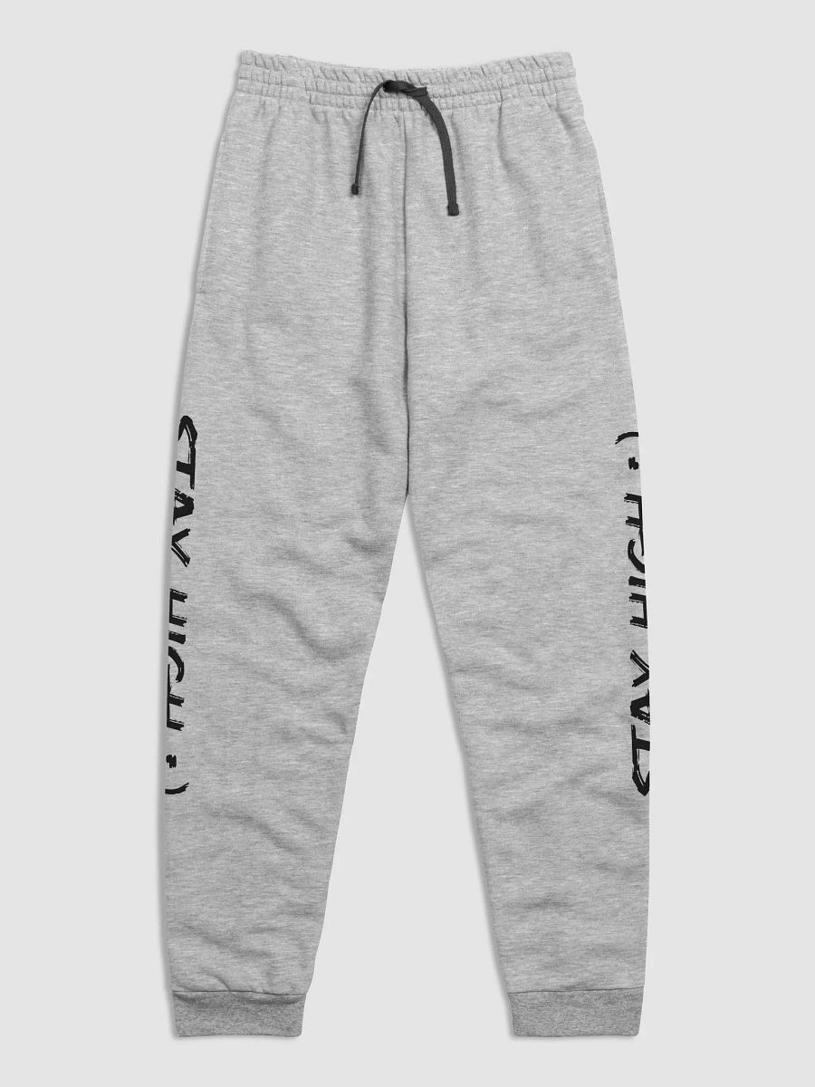 Stay High Jerzees Unisex Joggers (Black Text) product image (6)
