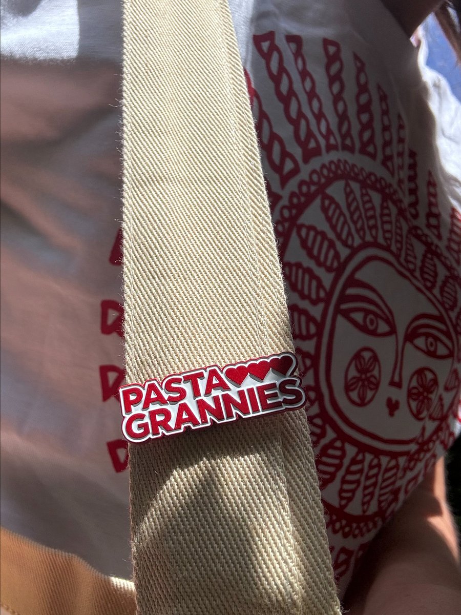 Pasta Grannies Hearts Logo Enamel Pin - Pre-Order product image (4)