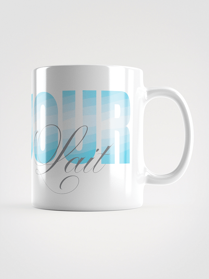 Mug Blanc Bonjour Mon Lait - Cadeau Mug Message Positif product image (1)