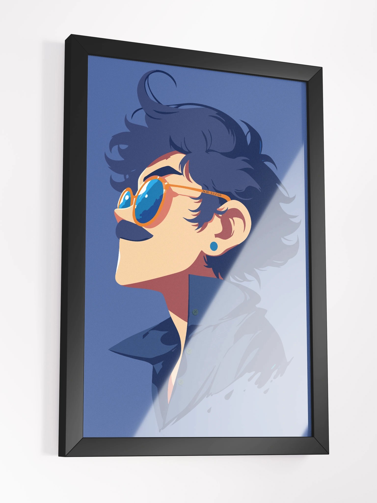 "Null and Shaded" – 12″ x 18″ Framed Poster product image (3)