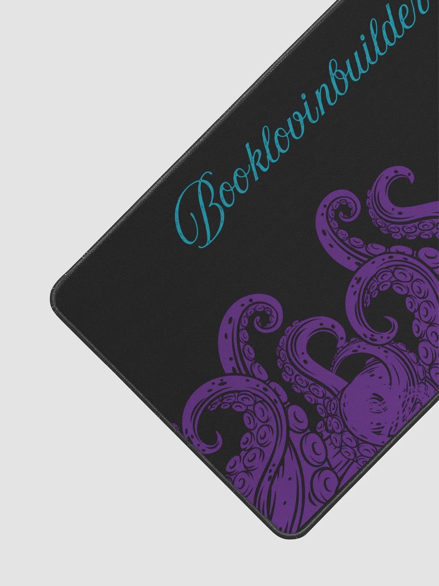Cerulean Curls Desk Mat product image (1)
