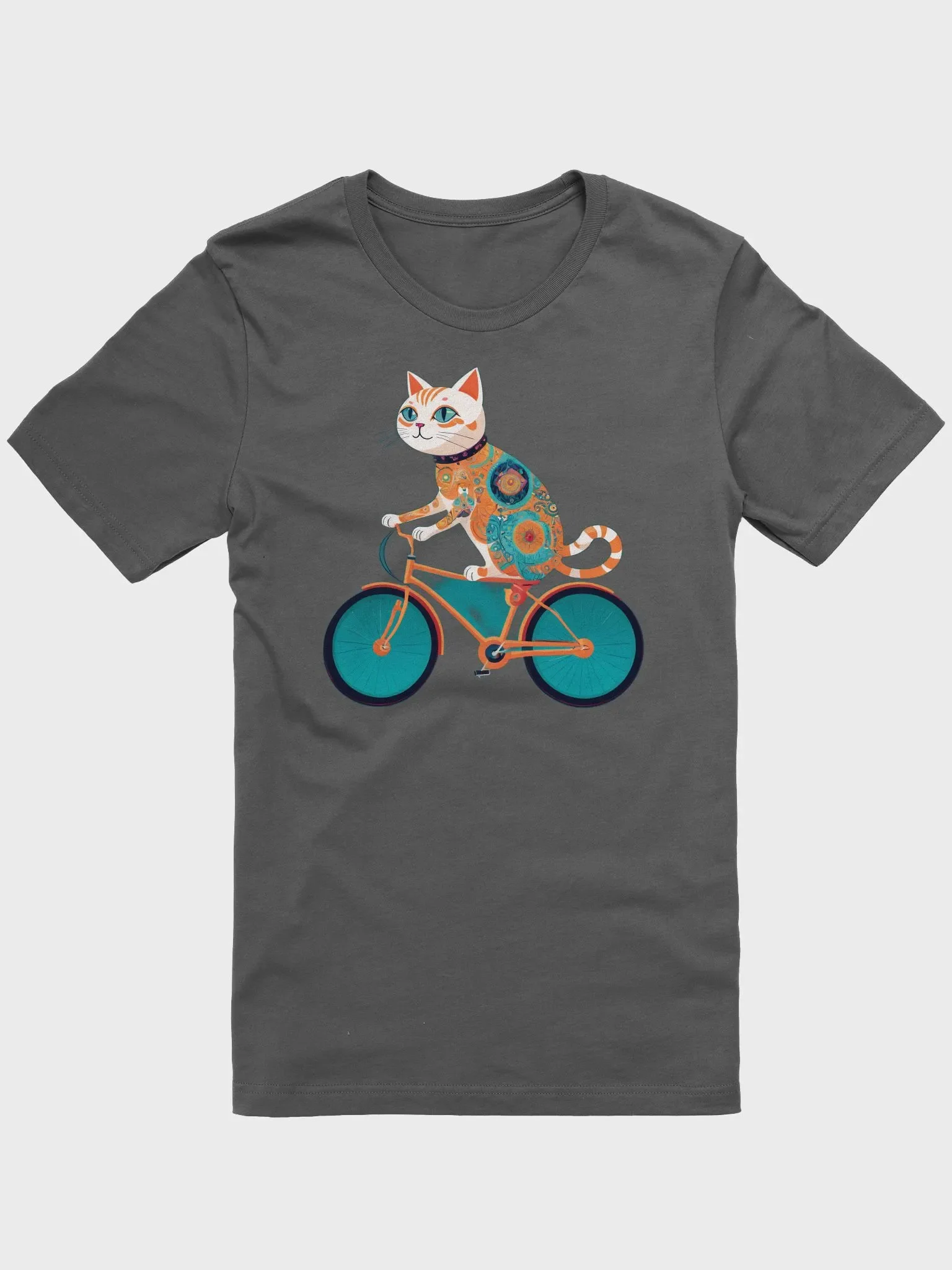 Abstract Cats Riding a bike product image (1)