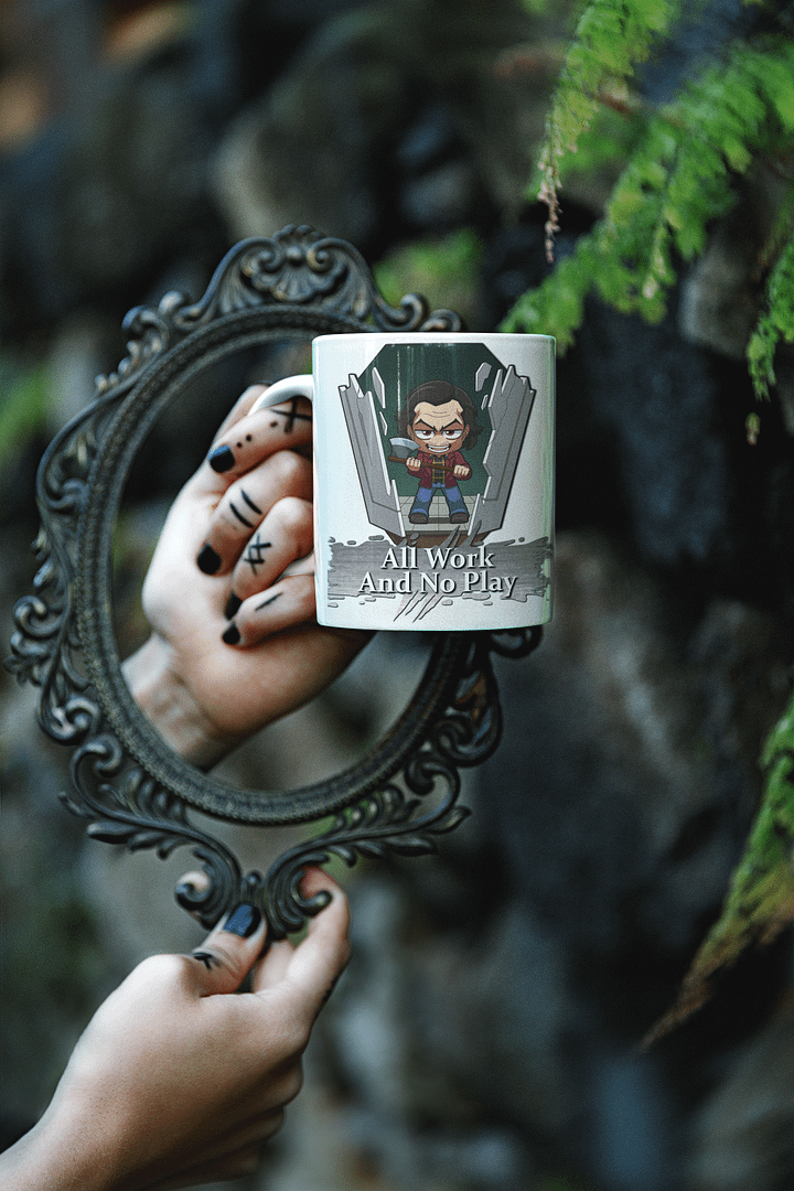 Irish's Chibi Horror Icons Mug - All Work product image (2)