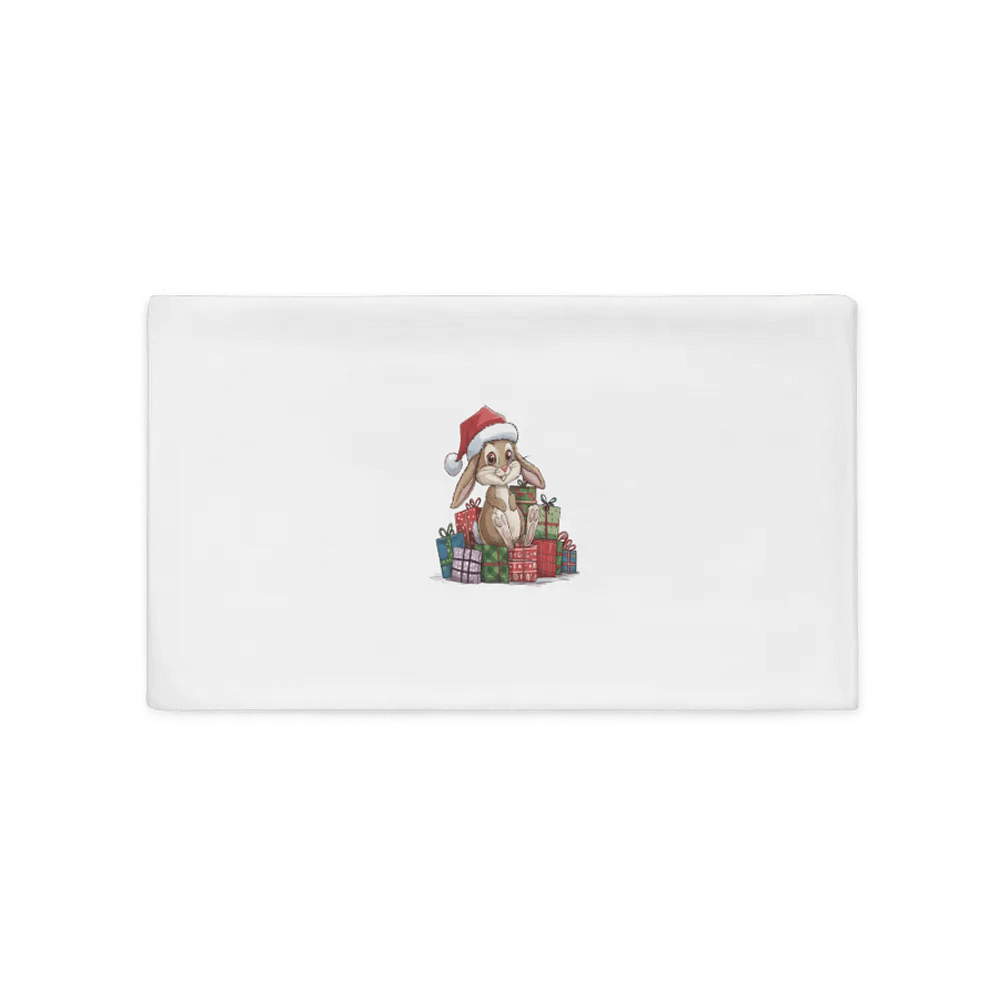 Santa Bunny All-Over Print Basic Pillow Case product image (1)