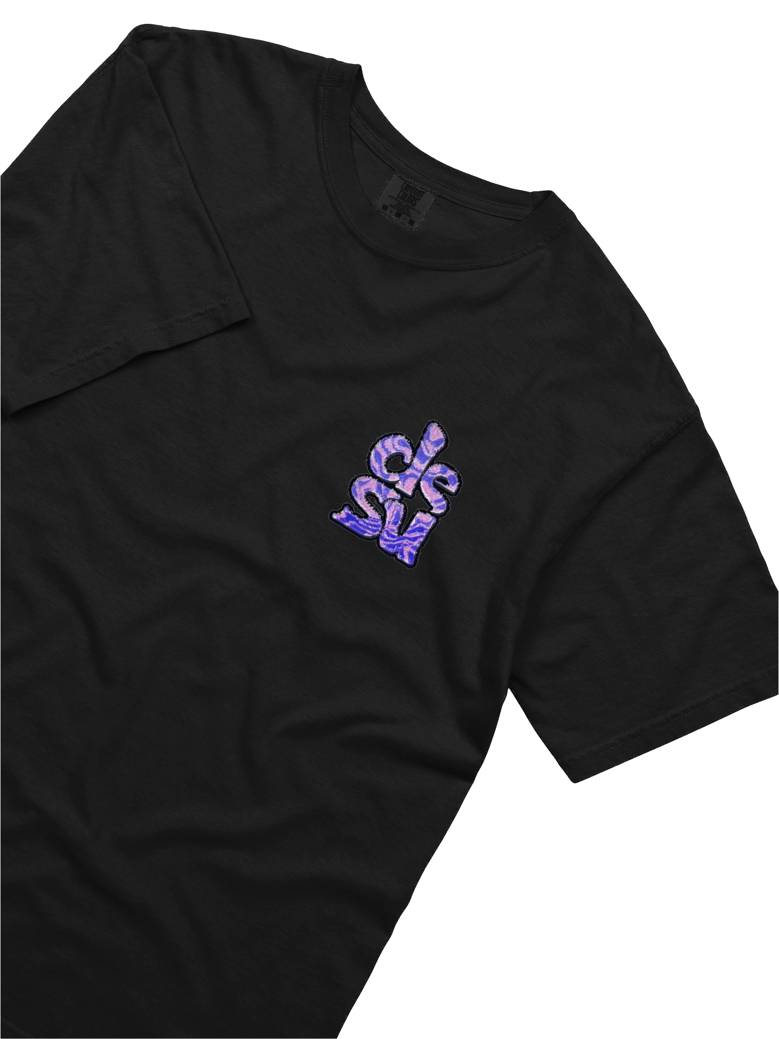 desu Swirl Logo Embroidered T-Shirt product image (5)